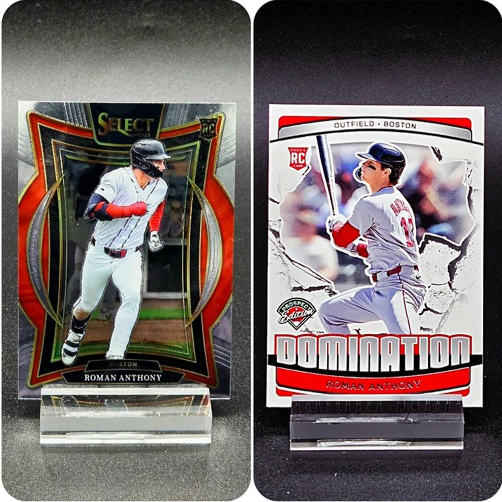 Roman Anthony Prospect Domination Select RC Boston Red Sox Top Prospect